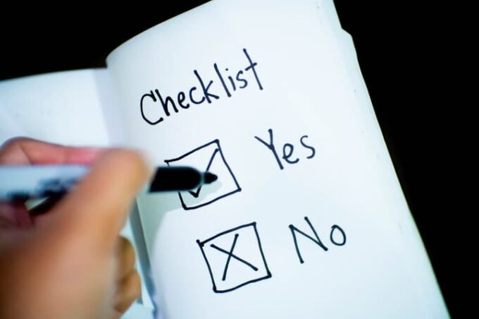 Yes-and-No-Checklist